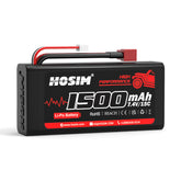 RC Car Battery 7.4V 1500mAh 15C Lipo Battery